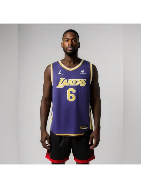 NBA Other - Nike Men's Dri-Fit LeBron James Los Angeles Lakers Jersey,  Size XL